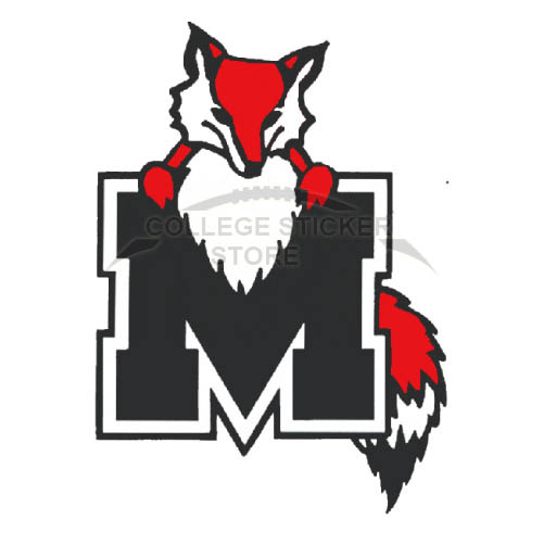 Design Marist Red Foxes Iron-on Transfers (Wall Stickers)NO.4955